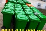Phân phối thùng rác trà vinh - thùng rác 120 lit 240lit lh 0911.041.000