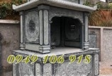 Giá long đình đá có mái che trong khu lăng mộ 2024